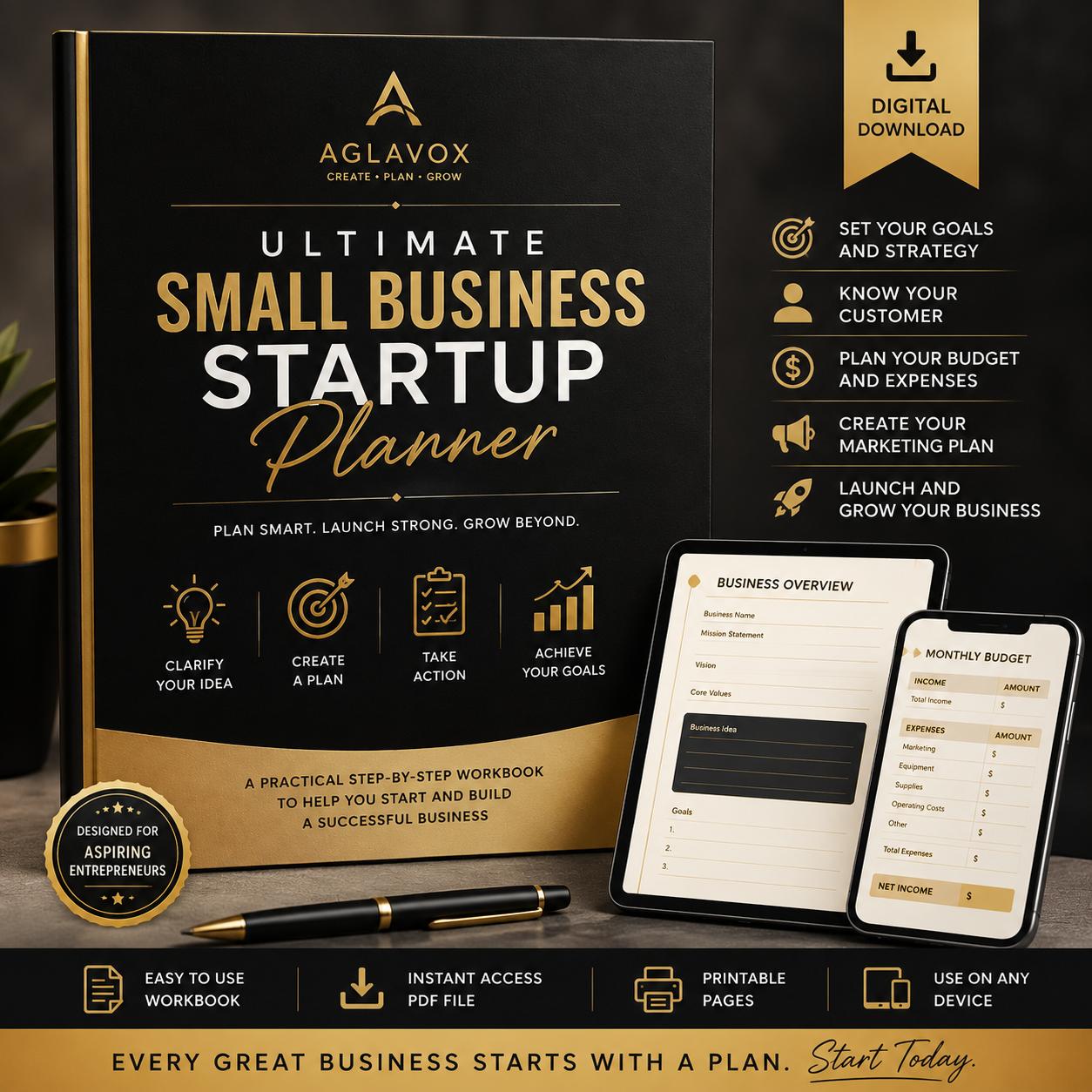 Ultimate Small Business Startup Planner